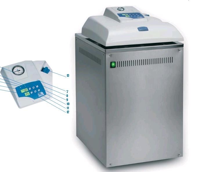 Nồi hấp tiệt trùng JP Selecta PRESOCLAVE Ill 50